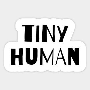 Tiny Human Sticker